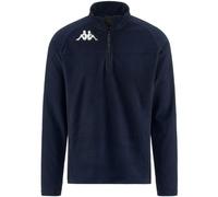 Pile Unisex Kappa 6cento 687B Mezza Zip Logo Slim Fit 3030UW0 A15 Blu