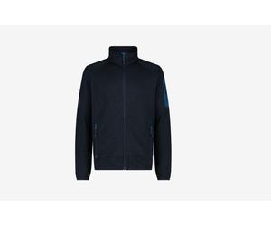 Pile Uomo CMP CAMPAGNOLO Knit-tech Full zip 3H60747N 11NP Blu