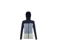 Pile verde millet fusion grid hoodie uomo