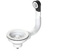 PILETTA 114 MM PER LAVELLO CON FORO 90 MM COLOR Bianco