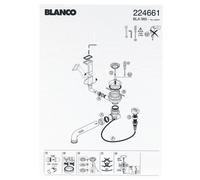 Piletta 3,5 " Compatibile Con Blanco 224661 Favos Lavello Cucina