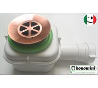 PILETTA A SCATOLA " BONOMINI " PER PIATTO DOCCIA O A PAVIMENTO RAMATO - RAME