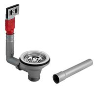 PILETTA BASKET CON TROPPO PIENO PER LAVELLO IN ACCIAIO 11/2" LIRA SPA