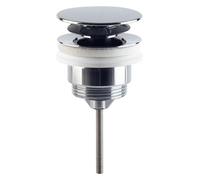 Piletta universale D.63 x 1″ 1/4 ottone cromato Clicker lavabo e bidet Omp Tea