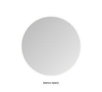 Piletta Click Clack con Cover in Ceramica Bianco Opaco Lullaby - CONFEZIONE: 1 pz.