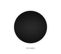 Piletta Click Clack con Cover in Ceramica Nero Opaco Lullaby - CONFEZIONE: 1 pz.
