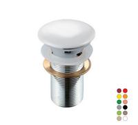 PILETTA CLICK CLACK LAVABO FANCY SENZA TROPPO PIENO Rosso Corallo