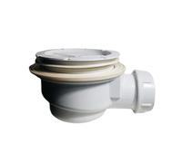 PILETTA DI SCARICO 90MM ISPEZIONABILE SIFONE TAPPO PIATTO DOCCIA PETRA
