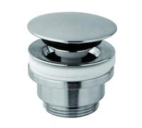 Piletta di scarico modello clic-clac 1"1/4 G universale steel looking Paffoni ZS