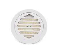 Piletta Doccia A Pavimento 12 * 12 cm Rotondo In Ottone Cromato Scarico A Pavimento Fogna Copertura del Filtro Griglia Rifiuti Della Doccia Grande Cilindrata
