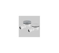PILETTA DOCCIA FORO 90 MM CON SNODO - 1" 1/2 - 40 cover cromo