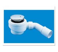 Ghidini Piletta doccia Golf sifonata con coperchio ABS cromato Ø 40/50x115 uscita orientabile