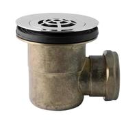 Piletta Doccia Sifonata In Ottone Mod. Europa 80 ⌀ Uscita 40 ⌀ Tea