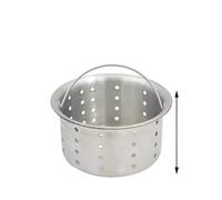 Piletta for lavello in acciaio inox e gomma | Argento Oro 8 cm 2 pezzi in acciaio inossidabile: blocco dei rifiuti alimentari nel lavello della cucina(Model C 2pcs)