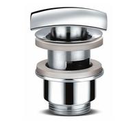 PILETTA LAVABO CLICK-CLACK TAPPO QUADRO 1" 1/4 Pilette CROMO