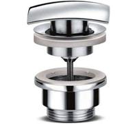 PILETTA LAVABO REGOLABILE CLIK-CLAK TAPPO QUADRATO