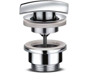 PILETTA LAVABO REGOLABILE CLIK-CLAK TAPPO QUADRATO