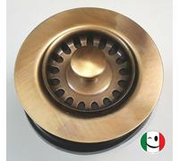 PILETTA MINI BASKET CANESTRINO " BONOMINI " DIAM. Ø 85 MM. BRONZATO BRONZO