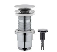 Piletta per Lavabo CGS 1 1/4 in ABS con Tappo a Pressione SKN550.01 P - Nuova