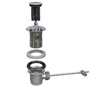 PILETTA per LAVABO E Bidet KINOKO Tappo Inox Diametro 36,5 mm