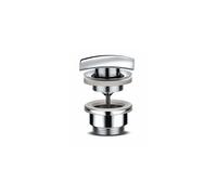 PILETTA PER LAVABO O BIDET IN OTTONE TAPPO QUADRATO CLICK CLACK 1.1/4"