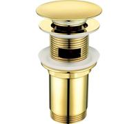 Piletta per lavello o bidet Click-Clack oro Oro