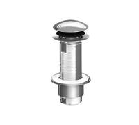 PILETTA PER SIFONI ABS CON TAPPO CLICK-CLACK IN INOX - BONOMINI