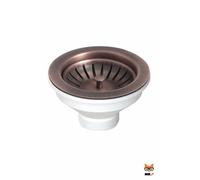 Piletta rame Ø114 per lavello foro Ø90 L.B. PLAST D550-70-COP