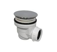 Piletta sifonata per piatti doccia in pvc diam. 90 foro grande