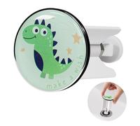 Piletta universale 40 mm, altezza regolabile, coperchio in ottone cromato con guarnizione in gomma, compatibile con la maggior parte dei lavelli e lavandini standard