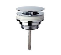 Piletta universale a scarico libero con vite centrale diam. 63 x 1"1/4