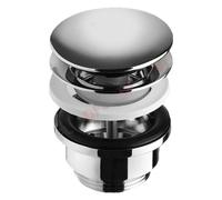 Piletta click clack cromata universale Jacuzzi | Rubinetteria con o senza troppopieno