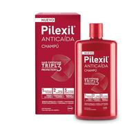 PILEXIL - Shampoo anticaduta Triple Protection 450 ml - Frena la caduta dei capelli, rinforza e ammorbidisce la fibra capillare e idrata e protegge il cuoio capelluto - Per uomini e donne