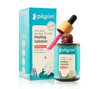 Pilgrim 25% AHA + 2% BHA + 5% PHA Peeling Soluzione per il Viso 10 minuti Peeling per il viso per il viso per la pelle luminosa Siero esfoliante per uomini e donne 30 ml