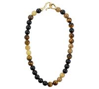 Pilgrim Collana 'Unfold' crema / marrone scuro Donna Pilgrim One Size