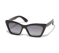PILGRIM, Dakota - Occhiali da sole rettangolari Cat-Eye, da donna polarizzati con protezione UV400, Nero