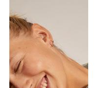 Pilgrim - Eddy - Orecchini a cerchio piccolo dalla forma naturale placcati oro One Size