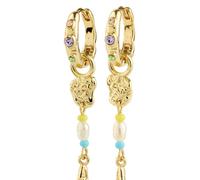 Pilgrim - Ellington - Orecchini placcati in oro-Multicolore One Size