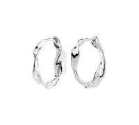 Pilgrim - Here - Orecchini a cerchio placcati argento One Size