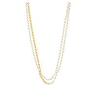 Pilgrim - Inner - Set di collane 2 in 1 in metallo misto placcato-Argento One Size
