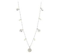 Pilgrim - Mylan - Collana placcata in argento-Bianco One Size