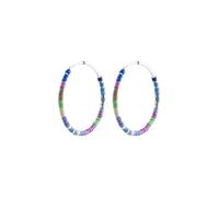 Pilgrim Orecchini 'Alison' blu chiaro / verde chiaro / lilla / argento Donna Pilgrim One Size