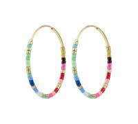 Pilgrim Orecchini 'Alison' blu / oro / verde / rosa Donna Pilgrim One Size