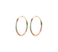 Pilgrim Orecchini 'Alison' giallo / oro / verde chiaro / rosa Donna Pilgrim One Size