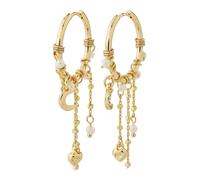 Pilgrim Orecchini 'Arlet' oro / bianco perla Donna Pilgrim One Size