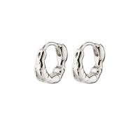 EDDY - Orecchini a cerchio riciclati, 10 mm, Ottone