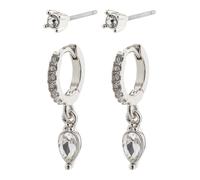 Pilgrim Orecchini 'ELZA' argento Donna - Abbigliamento - Occasioni - Matrimonio - Per la madre della sposa - Scarpe e accessori - Gioielli Pilgrim One Size