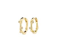 Pilgrim Orecchini 'Hermione' oro / trasparente Donna Pilgrim One Size oro / trasparente