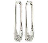 Pilgrim Orecchini ' Instant ' argento / trasparente Donna Pilgrim One Size