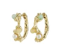 Pilgrim Orecchini 'Iris' oro / menta / bianco perla Donna Pilgrim One Size
